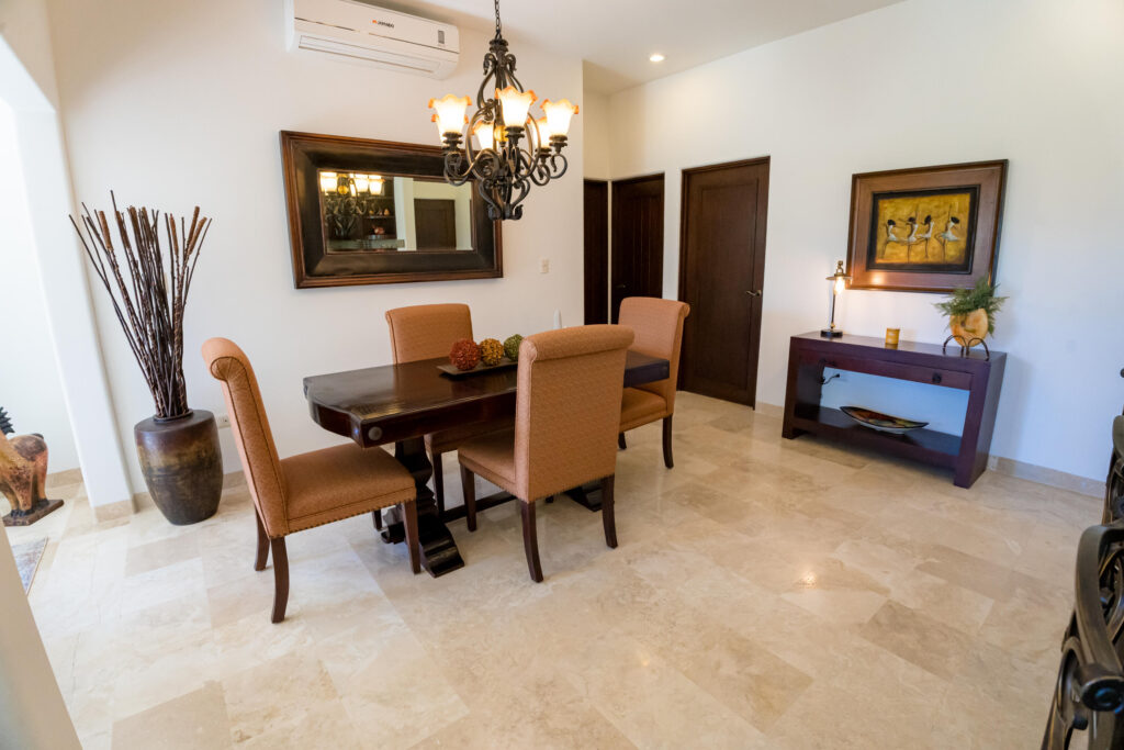 Los Cabos Ventanas Beautiful 2-Bedroom Condo, Welcome to this charming and fully furnished 2-bedroom, 2-bathroom condo, ideally located in the highly community of Ventanas Phase 1 in El Tezal. Just minutes from plazas, restaurants, Costco, and only 5 minutes to Downtown Cabo and Medano Beach, this home offers the perfect blend of comfort and convenience.Situated on the first floor, this condo features a spacious outdoor BBQ area and a beautifully maintained private garden, perfect for entertaining friends and family or simply relaxing in your own peaceful oasis.This unique property has been thoughtfully upgraded with, New propane gas tank, Updated showers, Water purification system,Move-in ready and fully equipped, Gym, club house, Deli, kids playground, amazing investment opportunity . – 123A LAS CONCHAS, Cabo Corridor, BS