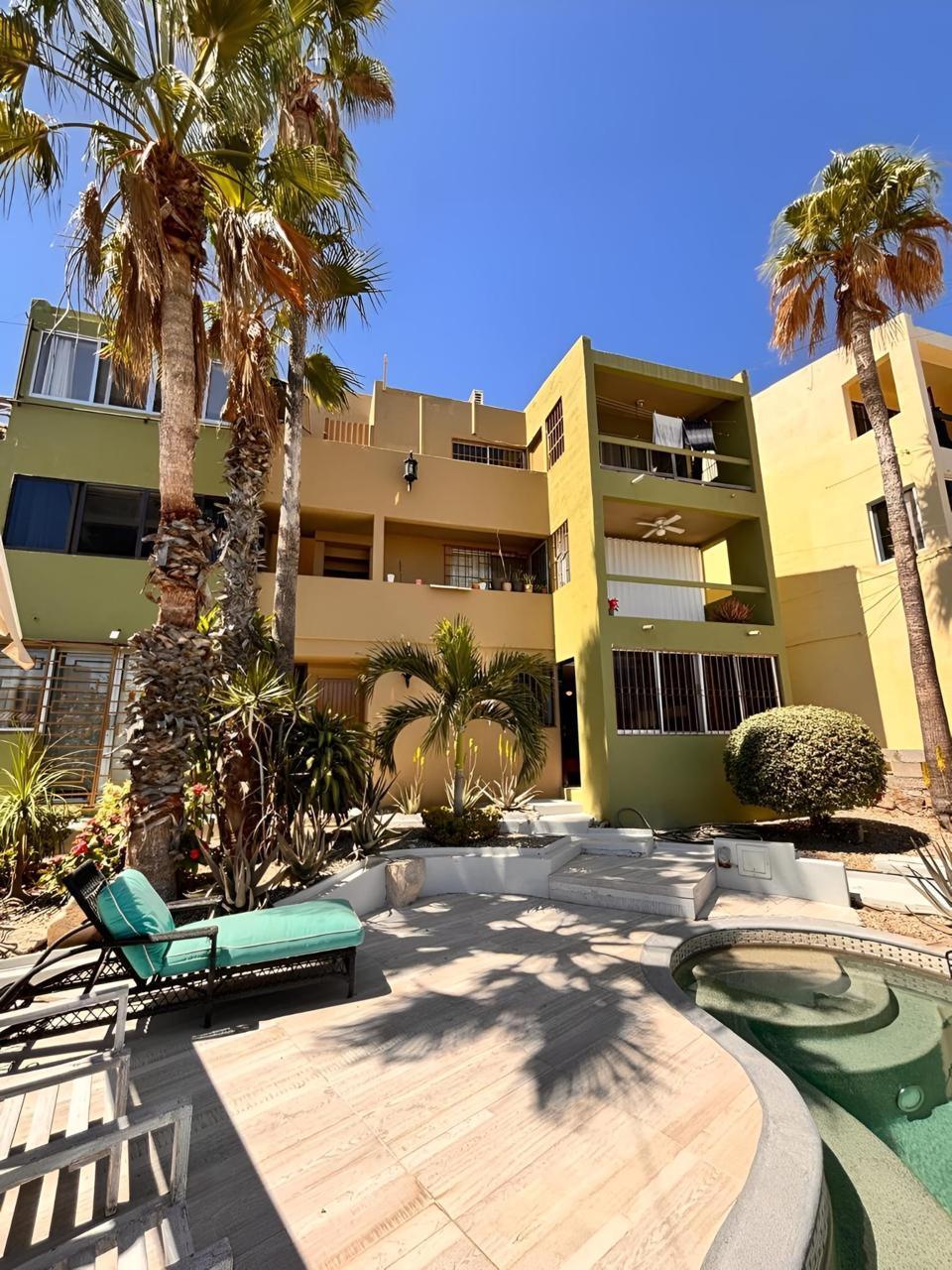 Los Cabos Magisterial Excellent investment opportunity in desired location in San Jose del Cabo! It is rare to find availabe properties in this seeked neighborhood. Close to major super markets, hotel zone and our beautiful beaches! 3 stop lights away from downtown and our lovely Art District. 20-30 min drive to the SJD International airport on the highway. This rustic condo is ideal for vacation rentals due to its very convenient location and amenities. for sale