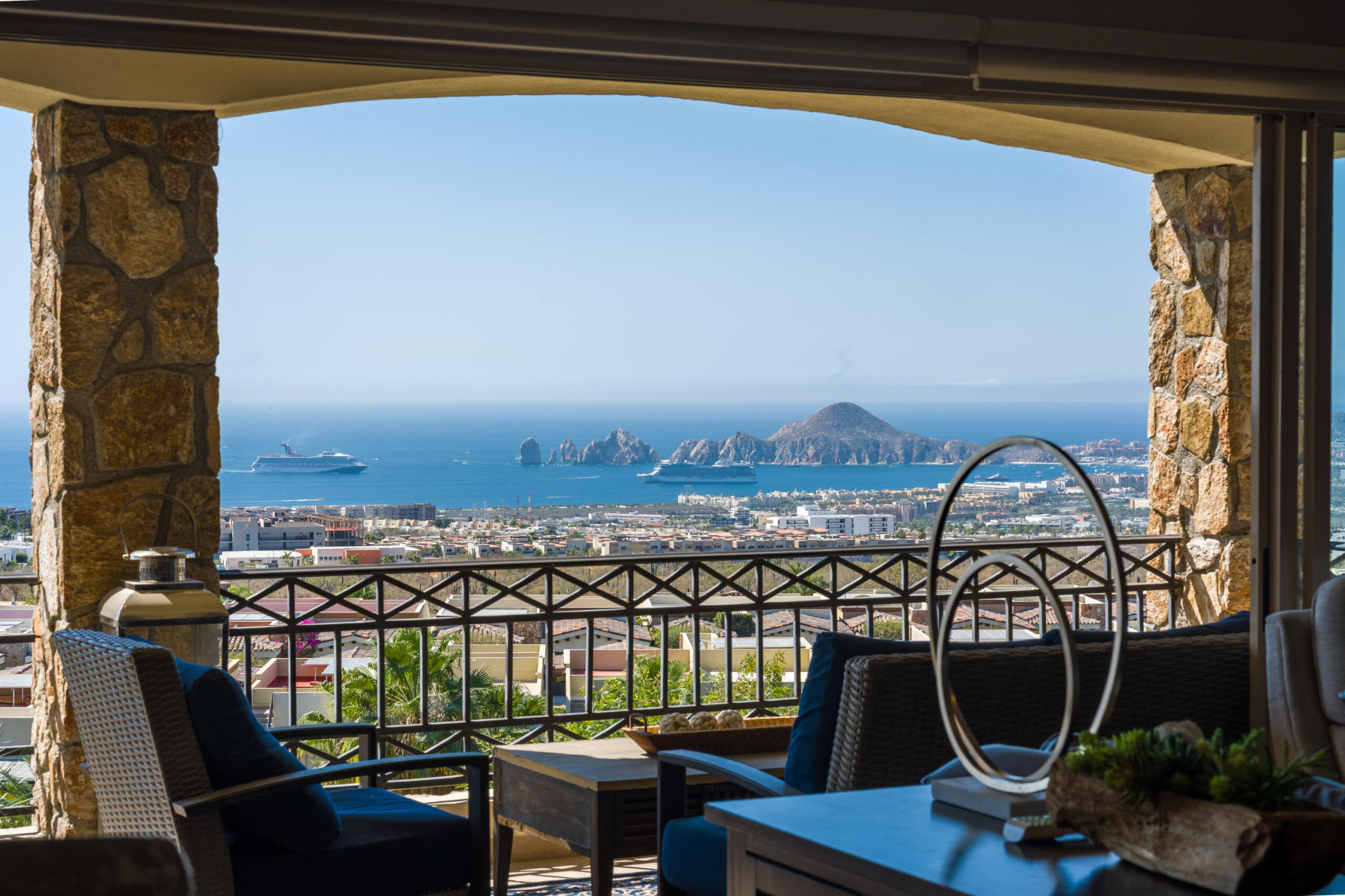 Los Cabos Ventanas Move-in ready and priced to sell! Welcome to this stunning 2-bedroom, 2-bathroom fully furnished condo in the highly sought-after Ventanas Residences Phase 3B -- one of Cabo San Lucas' most beloved residential communities. From the moment you step inside, you'll be captivated by breathtaking, unobstructed for sale