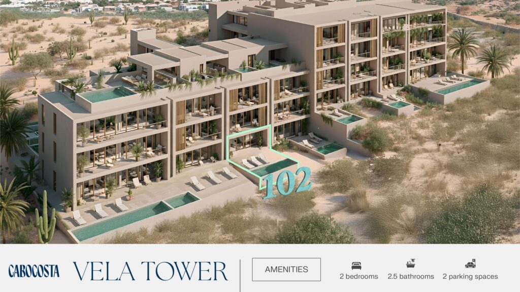 Los Cabos Cabo Costa Discover Villa 102, a stunning ground-floor ocean- – Cabo Costa Vela Tower, Cabo Corridor, Cabo Corridor, BS