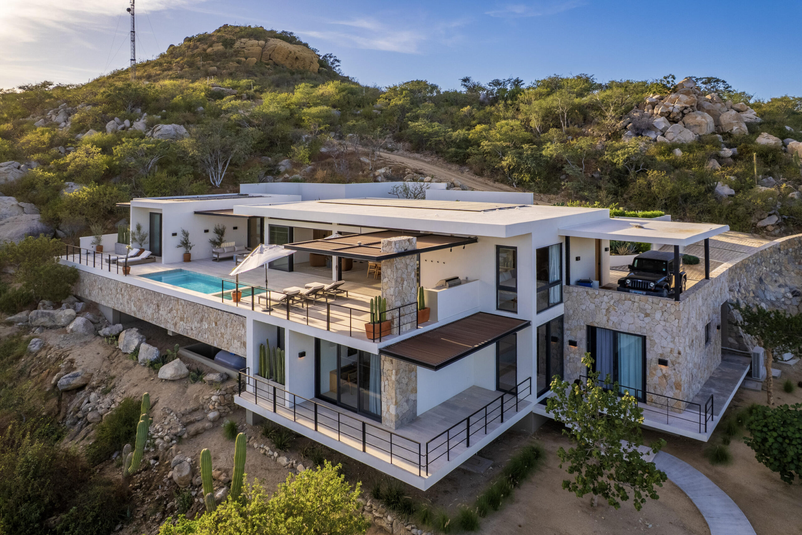 Los Cabos El Tule-Inland:General SAVVY INVESTOR'S DREAM -- BUILT WITH EXCEPTIONAL QUALITY & LIMITLESS POTENTIAL. A rare turnkey development opportunity distinguished by elite construction standards - a level of quality seldom found in Los Cabos. Offered as a complete 10-unit boutique project, it includes two fully finished, luxury turnkey residences showcasing the superior craftsmanship, premium materials, and structural durability that define this development. The remaining eight units are structurally prepared and ready to be completed according to the existing design or customized to match the buyer's vision. Blueprints are in early conceptual stage and can be modified to create a variety of high-value concepts, such as: Boutique hotel, Luxury branded residences, Wellness or medical retreat, Corporate retreat or co-living concept, Exclusive rental community.Located in the high-demand Corridor between Cabo San Lucas and San José del Cabo, the project benefits from exceptional visibility, strong rental demand, and for sale