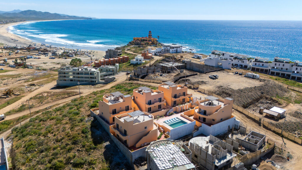 Los Cabos Cerritos Sunrise OWNER FINANCING AVAILABLE! Your Baja Dream Awaits at Cerritos Sunrise! Nestled above the world-class surf break, this turn-key hilltop retreat is just a short distance from all of the activities and dining options Cerritos Beach has to offer. Whether you're looking for a full-time residence or seeking an income-producing getaway, this fully furnished condo is ready to welcome you or your guests home. The spacious two bedroom, two bathroom floorplan features an open concept kitchen and living area and includes a primary suite with en-suite bathroom. The large private terrace is perfect for enjoying sunrise coffee or dining al fresco. With the boutique resort-style pool with built-in loungers just steps away, this ground-floor haven makes living the Baja lifestyle easy breezy. – Cerritos Sunrise, Pacific, Pacific, BS