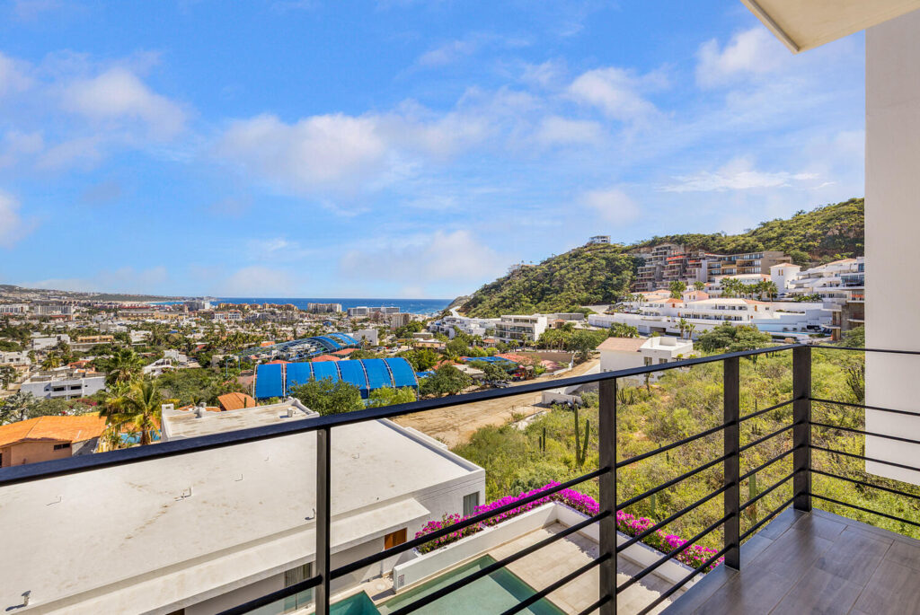 Los Cabos Lienzo Charro Condo 503 at Condominios Libertad 1065 offers 1,154 sq ft of modern living with unobstructed ocean and city – Condominios Libertad 1065, Cabo San Lucas, BS