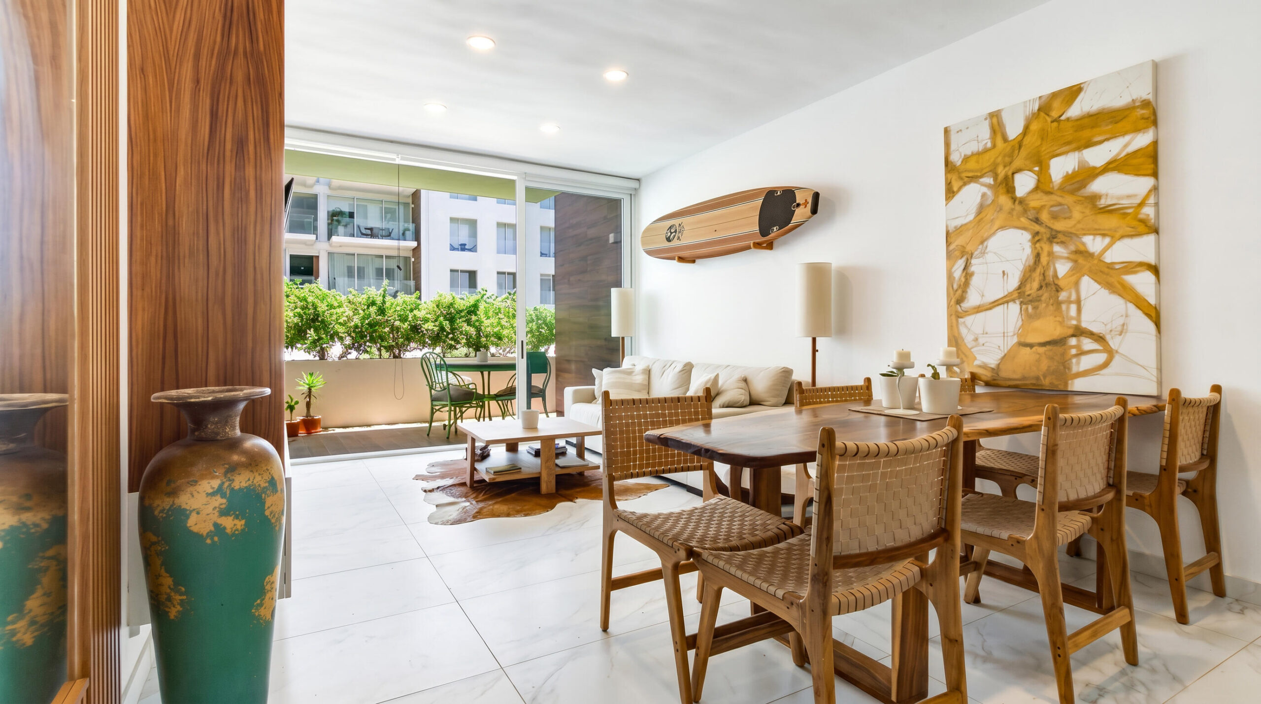 Los Cabos Marea Los Cabos It is hard not to love this perfect combination of style and location in this beautifully furnished 2-bedroom, 2-bathroom condo situated in the heart of Cabo San Lucas. Designed for modern living, this residence offers an open-concept layout, quality finishes, and abundant natural light throughout. The best feature of this unit is the oversized patio located on the pool deck. Residents enjoy peace of mind along with access to features designed for relaxation and convenience. Whether as a full-time residence, vacation getaway, or rental property, this condo offers versatility and strong appeal. Step outside and you're just moments away from Cabo's vibrant restaurants, lively bars, boutique shops, supermarkets, the Marina and walking distance to the most popular Beach in Los Cabos El Medano for sale