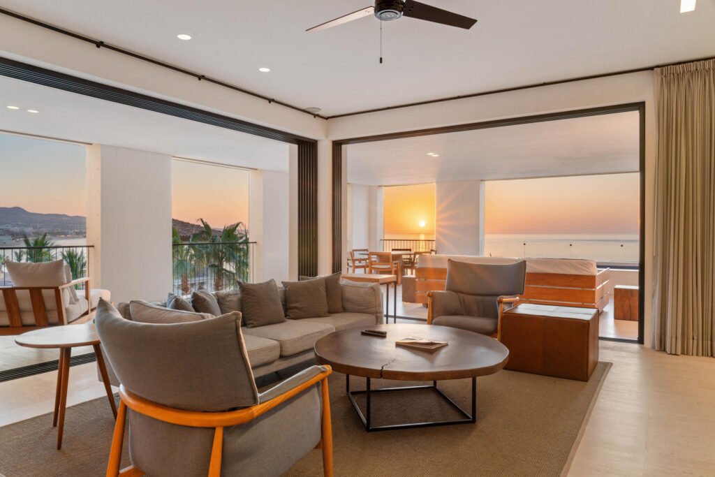 Los Cabos Cumbre Del Tezal Discover Yameto in Cabo San Lucas, a condominium that blends modern design, functionality, and comfort in every space. Featuring two bedrooms, two full bathrooms, and parking for two vehicles, it stands out for its high-quality finishes such as marble flooring and a fully equipped kitchen with a quartz countertop. It is delivered fully equipped with included appliances: a 5-burner electric ceramic cooktop, a three-door French Door refrigerator, and a microwave hood, giving you convenience and savings from day one. Additional features like a smart lock and a private terrace.Yameto elevates your lifestyle with amenities designed for maximum enjoyment: a swimming pool, gym, green areas, children's spaces, and a rooftop for gathering or relaxing. With 24/7 security and controlled access. – Hacienda Phase II, Cabo San Lucas, BS