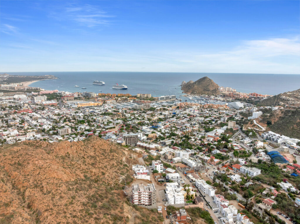 Los Cabos Luxotica Ii Luxotica delivers easy Cabo living in the Sunset area—close to the marina, restaurants, shopping, and beaches. This bright 2 bed / 2 bath third-floor condo comes fully furnished and equipped, ready to move in or rent immediately. Strong rental history makes it ideal for investors, seasonal owners, or full-time living. The unit includes private parking, plus access to a shared rooftop with panoramic – Luxotica 2 Penthouse, Cabo San Lucas, Cabo San Lucas, BS