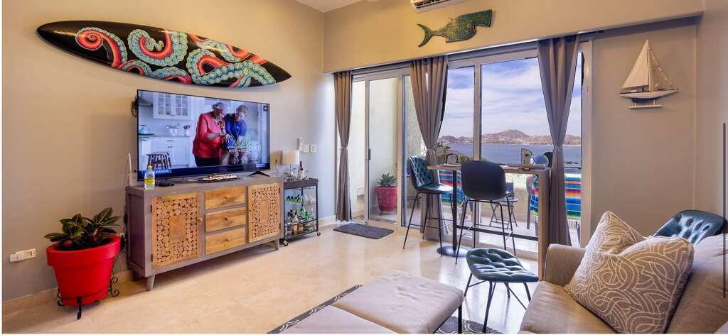 Los Cabos Misiones Del Cabo The Ultimate Cabo Airbnb Opportunity Misiones Tower 7 #7211.If you want a no-brainer income property in Los Cabos this is it.Updated 1-bedroom condo on one of Cabo's most iconic capes with direct Arch for sale