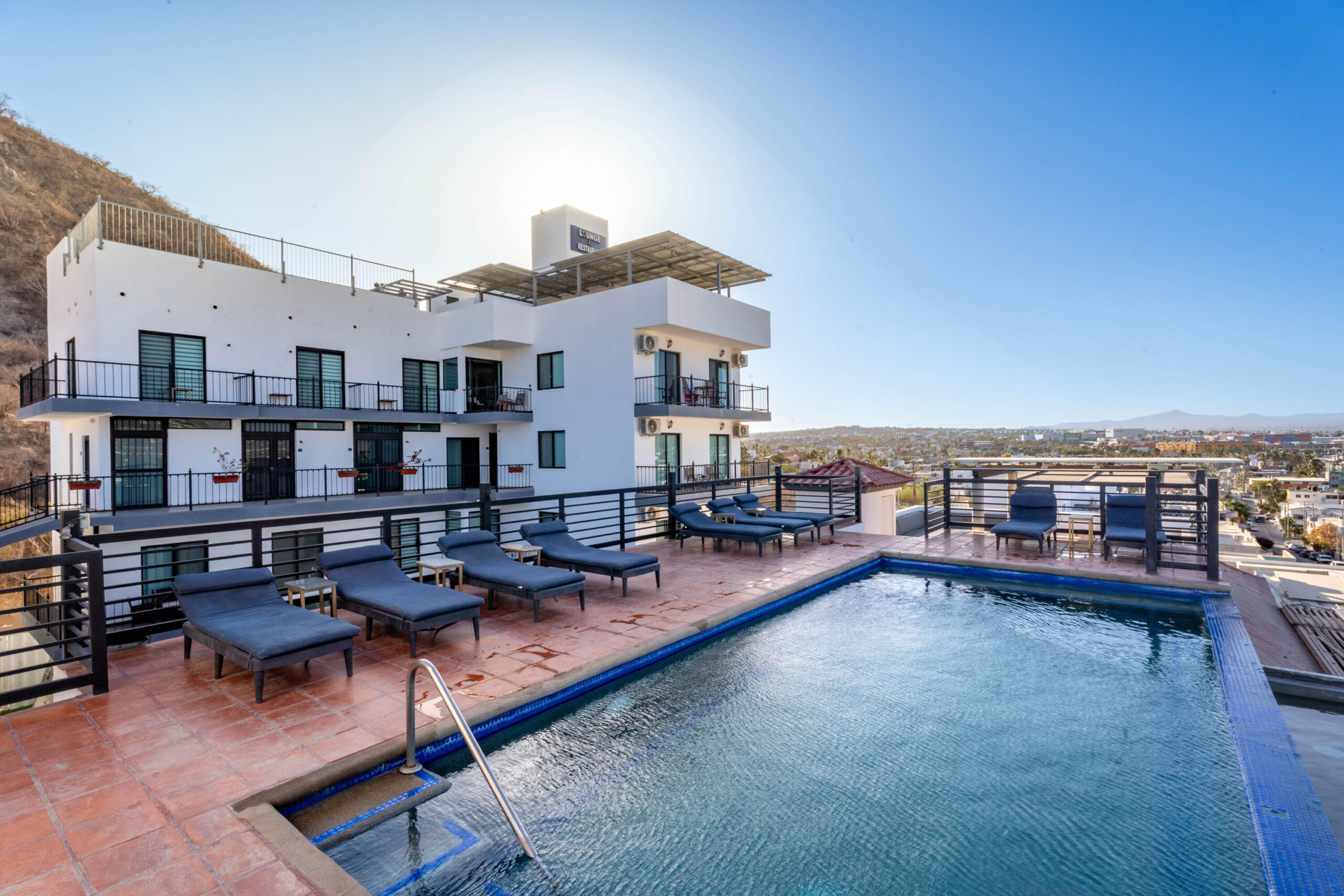 Los Cabos General Modern Condo in Morgan Residences - Great for Airbnb!This fully furnished two-bedroom condo is located just minutes from the Marina, Medano Beach, and downtown Cabo. Part of Morgan Residences, a boutique development, it offers excellent amenities: two rooftop pools (one infinity), gym, spa, Sky Bar, concierge service, and one on-site restaurants.Its flexible layout allows for lockoff use, making it a perfect Airbnb investment or personal getaway. Already listed and generating income, it's a turnkey opportunity in a prime location. for sale