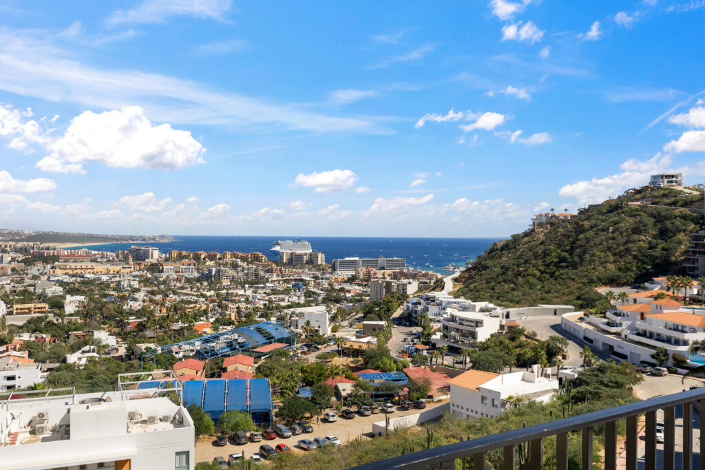 Los Cabos Palma Blanca Palma Blanca is a unique condominium development located in the heart of Cabo San Lucas, next to Pedregal de Cabo San Lucas. Couple of minutes walk downtown, this development is set apart from others in the area because it offers luxurious accommodations at an affordable price. Low density with 15 units. 2 of them being 3 BR | 3 BA, laundry room. Including an elevator, common pool and deck. Additionally, Palma Blanca is situated in a prime location that provides residents with stunning – Palma Blanca Penthouse, Cabo San Lucas, Cabo San Lucas, BS