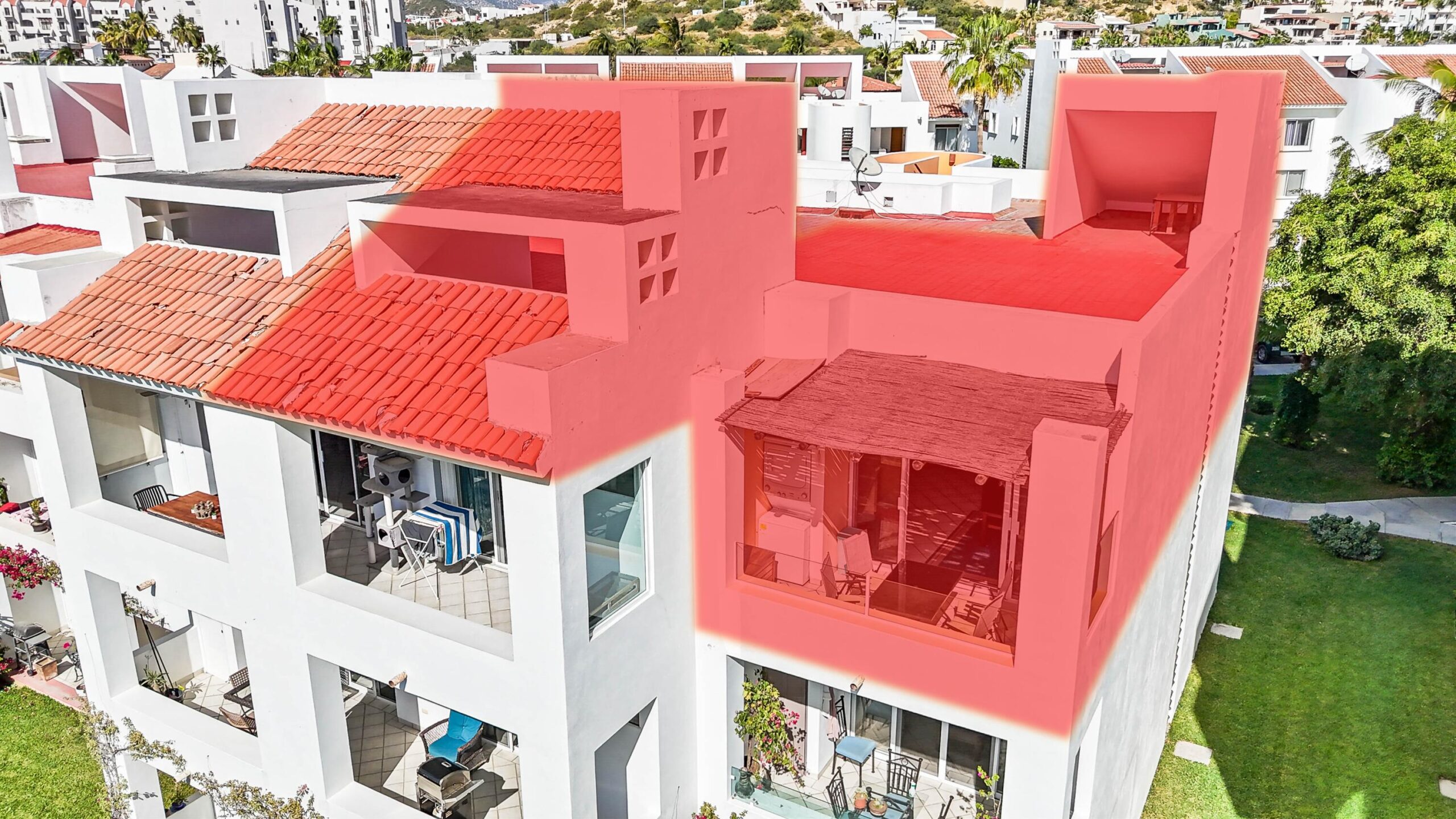 Los Cabos Peninsula Discover the San Jose lifestyle in this Penthouse Condo! Ideally situated in the heart of San Jose's highly sought after Hotel Zone. Partially remodeled by the current owner, this unit can serve as both a perfect getaway villa and also a great value investment with rental potential. From both the patio and its exclusive double rooftop lot, it offers breathtaking panoramic for sale