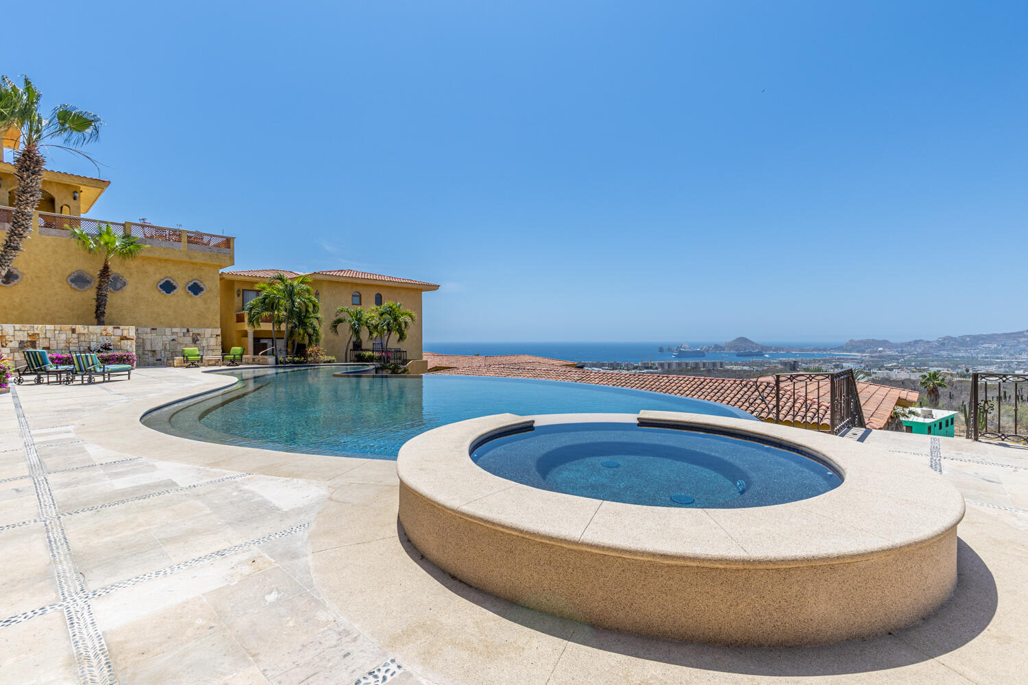 Los Cabos Rancho Par-El Cielito Townhome that lives like a single family home, with a large private garden and multiple terraces that give it a lot of outdoor space and separation. The garden has fruit-bearing trees that bring a natural, lived-in feel and has been upgraded, making it one of the standout features of the property. Located in El Cielito within Rancho Paraiso, in the heart of El Tezal, the community has only 22 residences and does not allow short term rentals, which keeps it quiet and private. Good indoor outdoor flow, ocean for sale