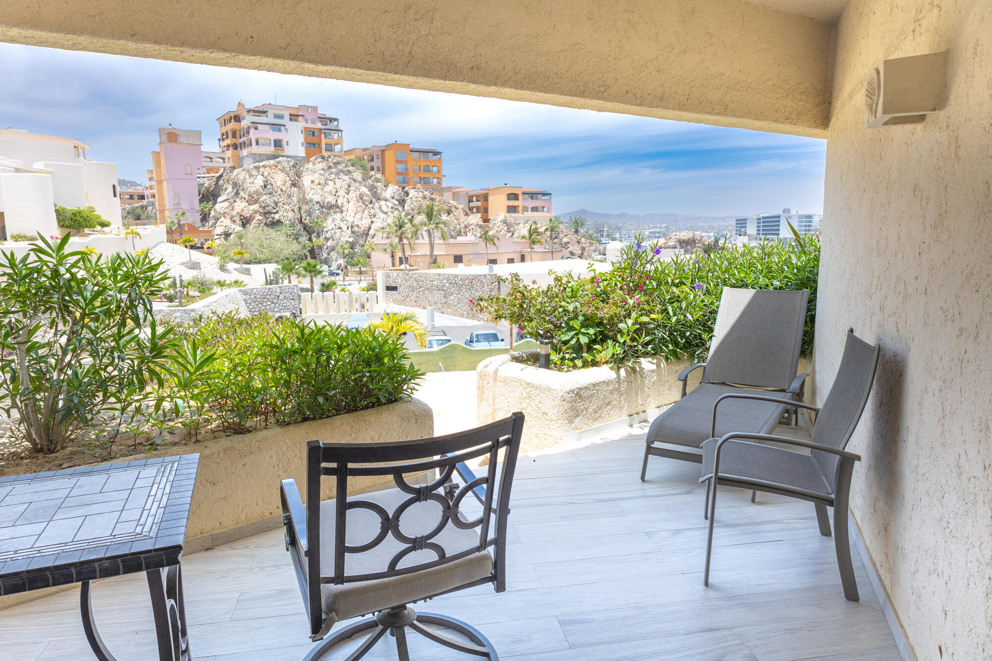 Los Cabos Terrasol Discover the perfect blend of comfort and location with this beautifully appointed 1 bedroom condo in the sought-after beachfront community of Terrasol. This inviting unit features a spacious layout filled with natural light, a well-equipped kitchen, and a cozy living area that opens to a private terrace—ideal for enjoying morning coffee or evening sunsets.Terrasol offers the tranquility of a low-density, exclusive community just steps from the beach, yet is conveniently close to the vibrant marina, restaurants, and nightlife of downtown Cabo San Lucas. Whether you're looking for a vacation retreat, rental investment, or full-time residence, this condo is an exceptional opportunity to enjoy coastal living in one of Cabo's best locations. for sale