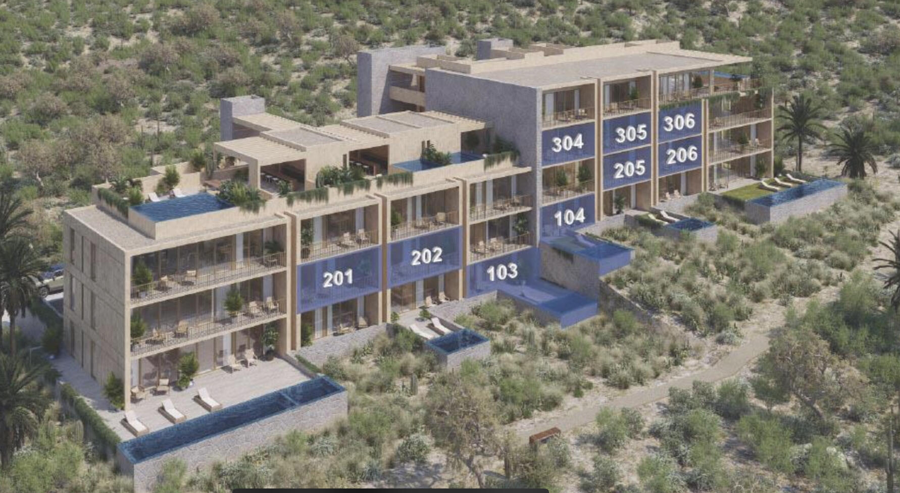 Los Cabos Cabo Costa This stunning 2-bedroom condo in Cabo San Lucas, located on the ground level with private patio and dipping pool included and storage), will offer breathtaking for sale