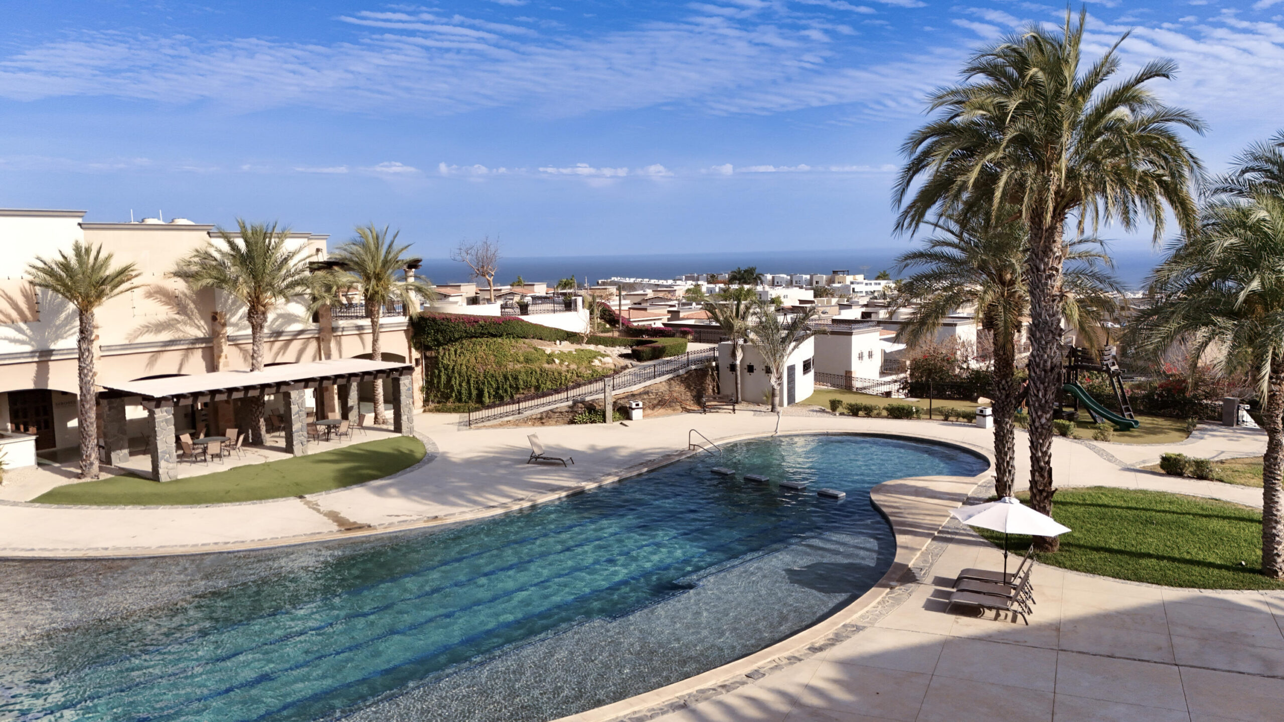 Los Cabos Ventanas Ventanas del Mar 223 is a turnkey two-bedroom, two-bathroom condo located in the desirable Tezal area of Cabo San Lucas, Baja California Sur, Mexico. With two parking spaces and a functional layout, this residence offers comfort, convenience, and easy everyday living in one of Cabo's fastest-growing residential communities. The community features 24-hour security, two 40-meter swimming pools, a clubhouse, and a kids' area, creating a relaxed and welcoming environment for residents. Its location provides quick access to supermarkets, restaurants, schools, and the main corridor, while still maintaining a peaceful residential atmosphere. yOffered fully furnished and move-in ready, Ventanas del Mar 223 is an excellent opportunity for anyone looking for a comfortable home or investment property in Cabo San Lucas. for sale