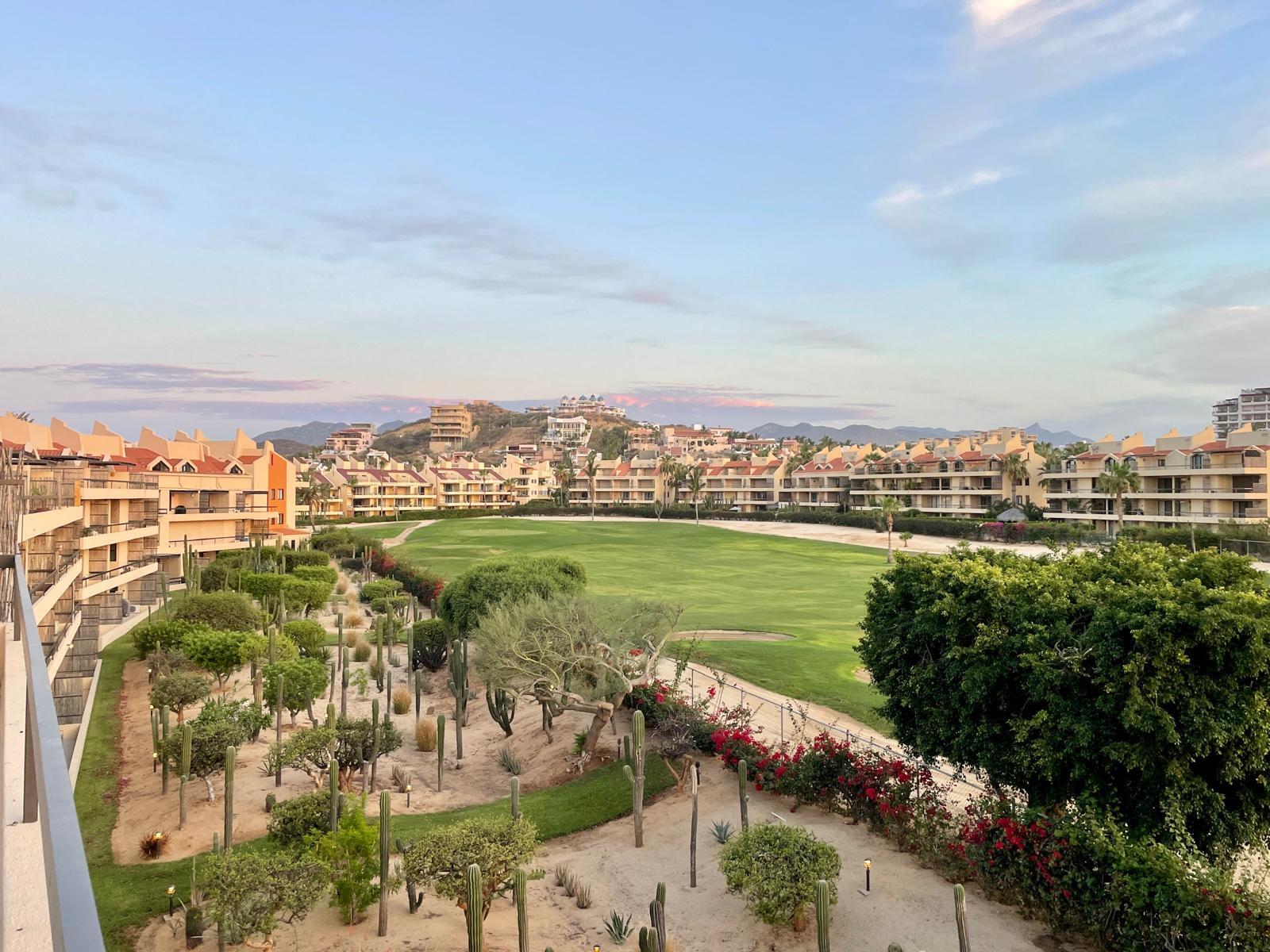 Los Cabos Club La Costa Beautifully renovated two-story penthouse in the highly coveted Club La Costa community. Ideally located just steps from restaurants, shopping, Plaza Pescador, and the Art District, and only a 3-minute walk to the beach. This pristine condo offers beautiful golf course and mountain for sale