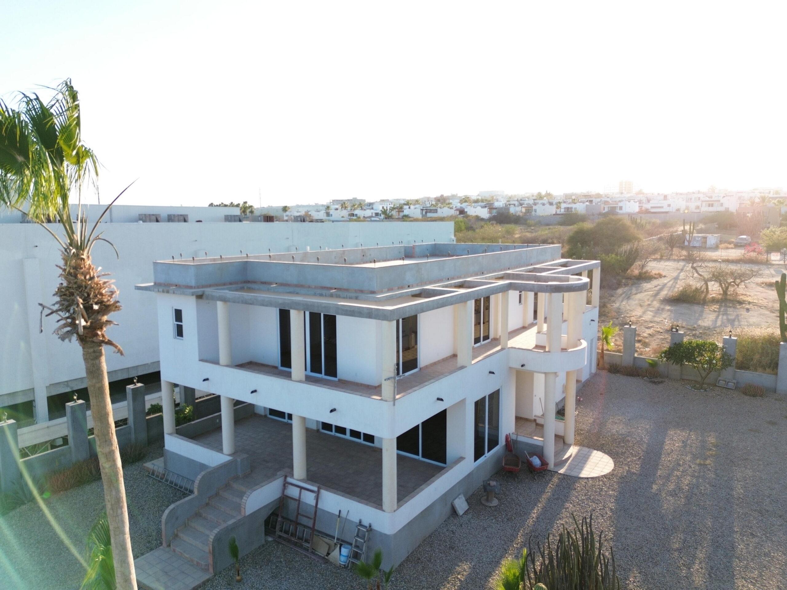 Los Cabos El Tule-Inland:General Rare investor opportunity in the San José Corridor. 2 luxury residences fully completed and move-in ready. 8 additional units with land secured and full blueprints in place -- ready to build to buyer's vision. At for sale