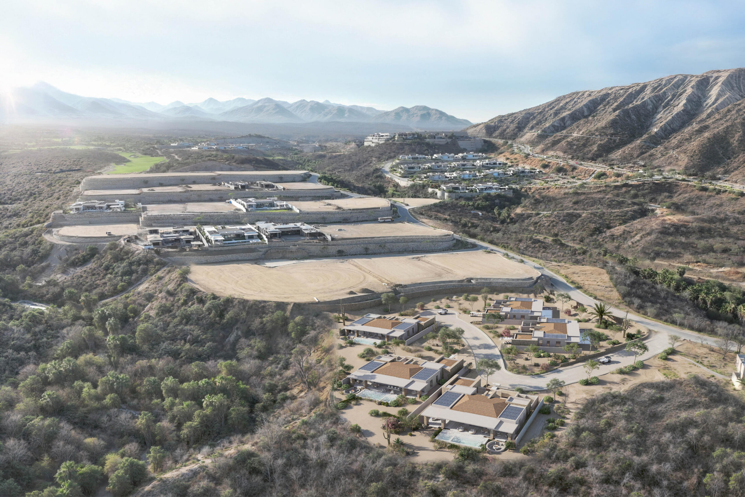 Los Cabos Section 22f- La Montana Experience an intimate collection of five single-family residences with mountainand arroyo for sale
