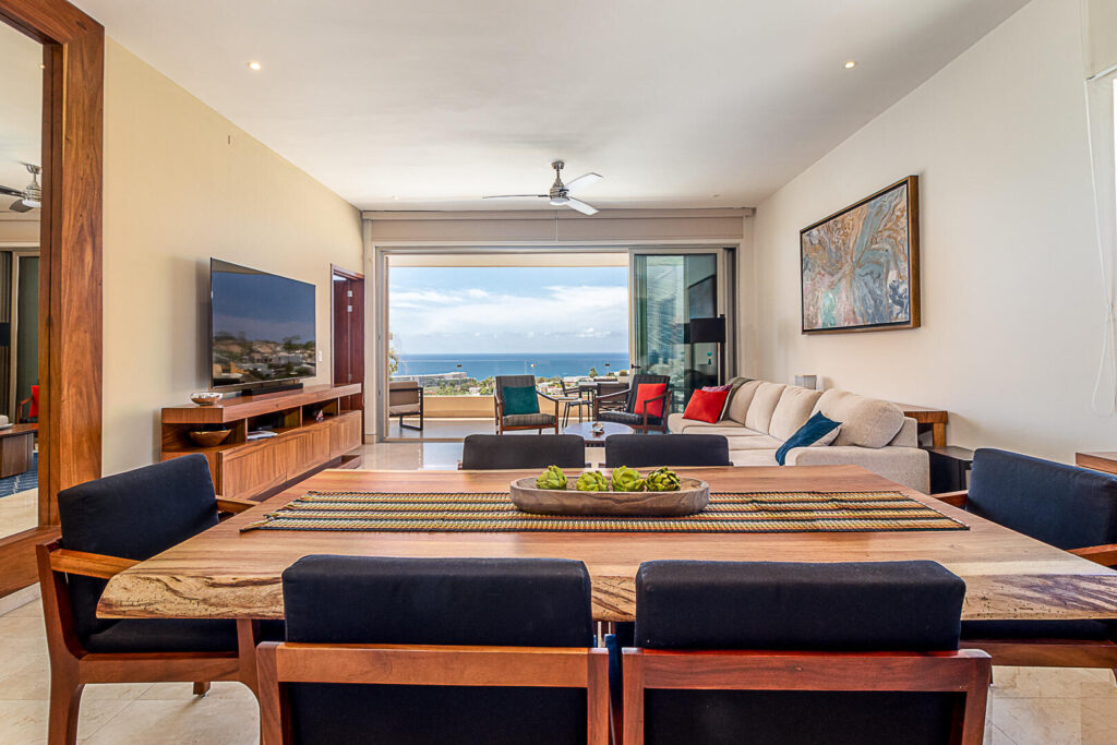 Los Cabos Lumaria Lumaria C-106 is a upscale turnkey two-bedroom, two-bathroom ground-floor residence in El Tezal with ocean, Arch, pool and garden – Lumaria, Cabo Corridor, Cabo Corridor, BS
